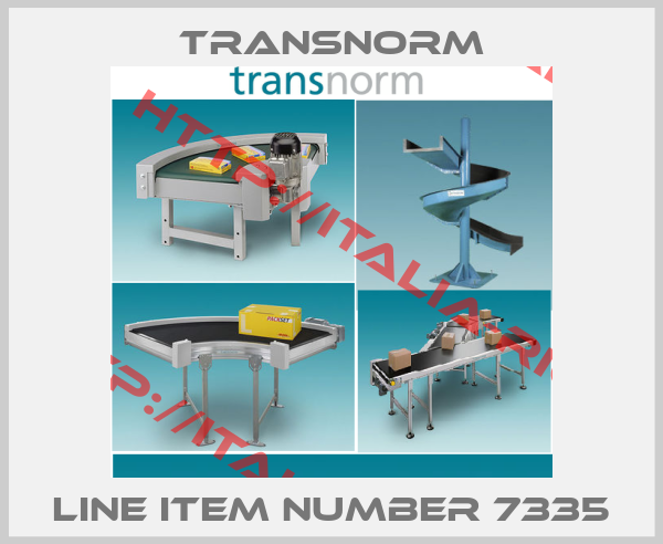 Transnorm-Line item number 7335