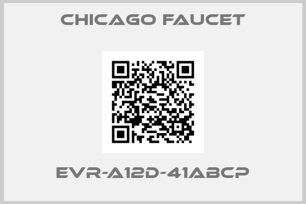 Chicago Faucet-EVR-A12D-41ABCP