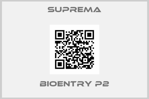 Suprema-Bioentry P2