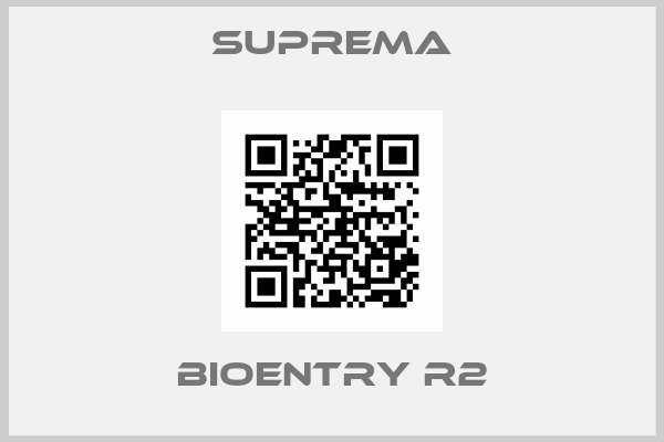 Suprema-Bioentry R2