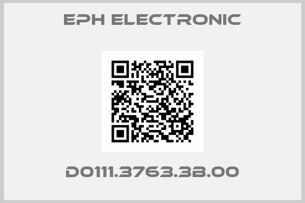 EPH Electronic-D0111.3763.3B.00