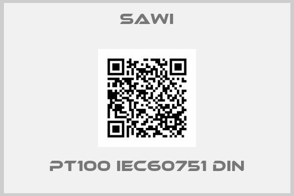 sawi-PT100 IEC60751 DIN