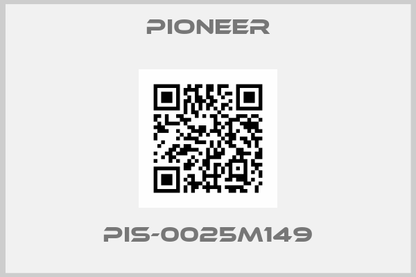 Pioneer-PIS-0025M149