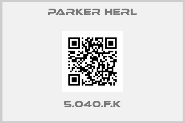 Parker Herl-5.040.F.K