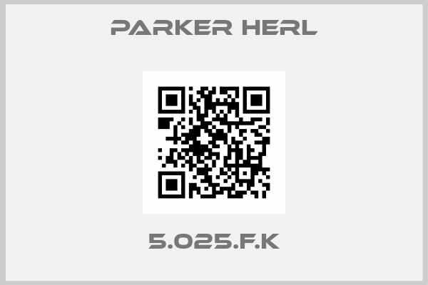 Parker Herl-5.025.F.K