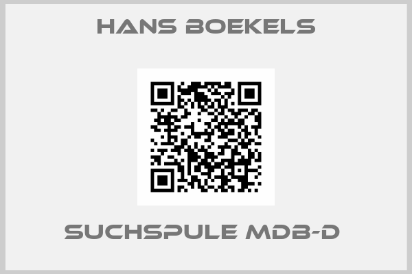 Hans Boekels-SUCHSPULE MDB-D 