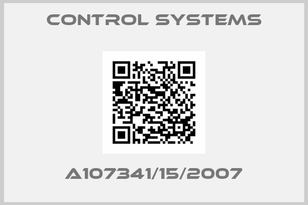 Control systems-A107341/15/2007