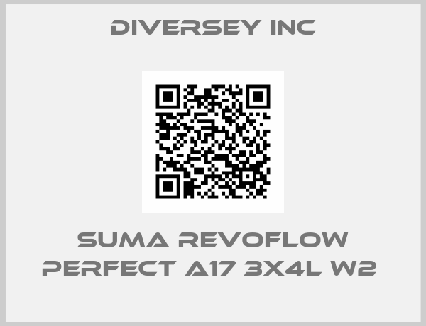Diversey Inc-SUMA REVOFLOW PERFECT A17 3X4L W2 