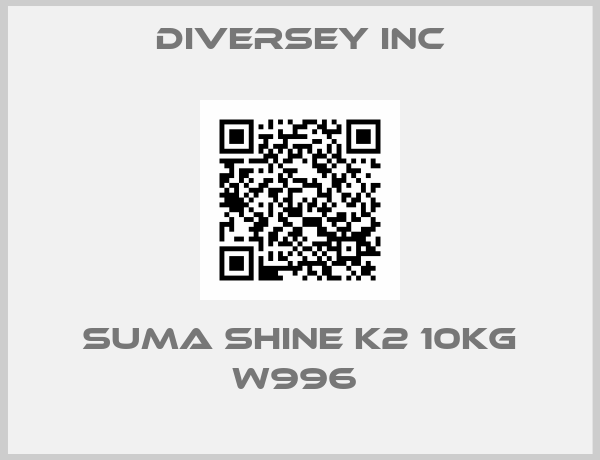 Diversey Inc-SUMA SHINE K2 10KG W996 