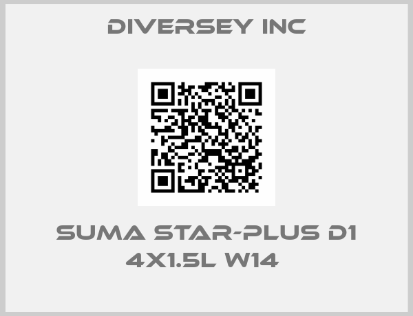 Diversey Inc-SUMA STAR-PLUS D1 4X1.5L W14 