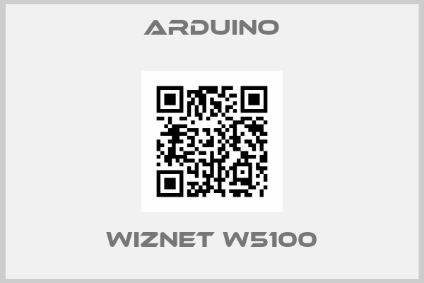 Arduino-WIZnet w5100