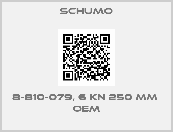Schumo-8-810-079, 6 kN 250 mm  OEM