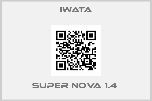 Iwata-SUPER NOVA 1.4 