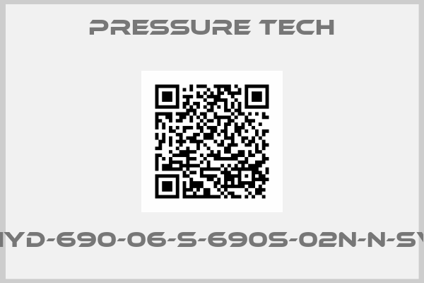Pressure Tech-HYD-690-06-S-690S-02N-N-SV