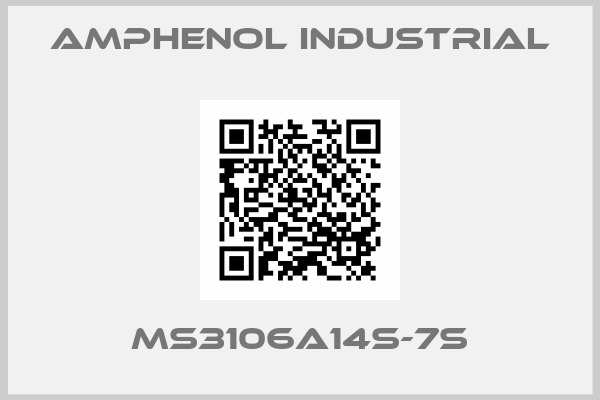 AMPHENOL INDUSTRIAL-MS3106A14S-7S