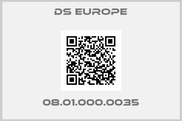 DS EUROPE-08.01.000.0035