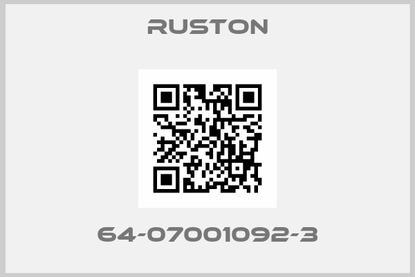 RUSTON-64-07001092-3