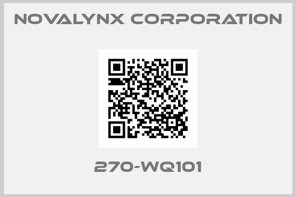 NOVALYNX CORPORATION-270-WQ101