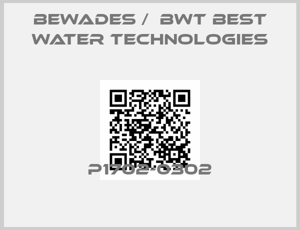 BEWADES /  BWT Best Water Technologies-P1702-0302