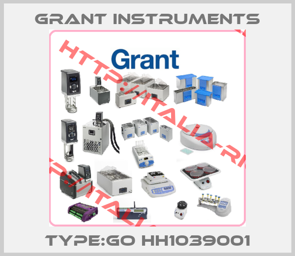 Grant Instruments-type:GO HH1039001