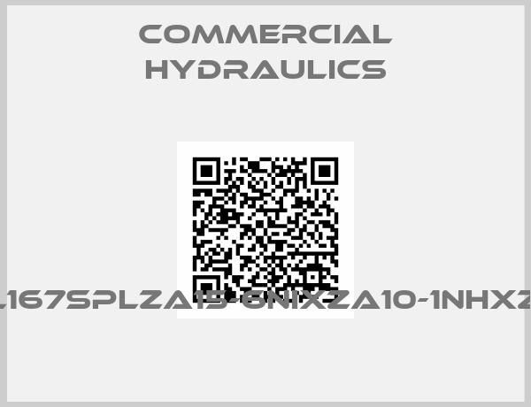 Commercial Hydraulics-P257L167SPLZA15-6NIXZA10-1NHXZA05-1