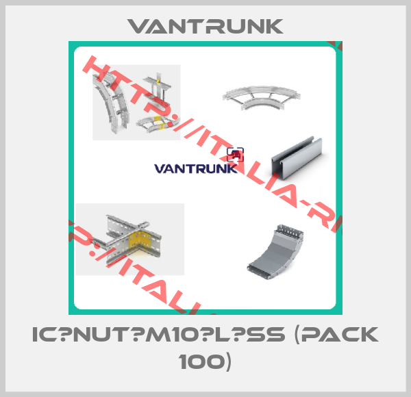 Vantrunk-IC‐NUT‐M10‐L‐SS (PACK 100)