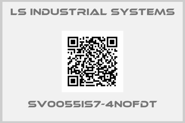 LS INDUSTRIAL SYSTEMS-SV0055IS7-4NOFDT