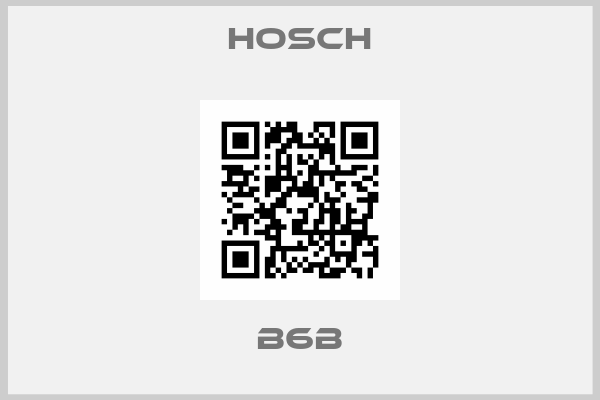 Hosch-B6B