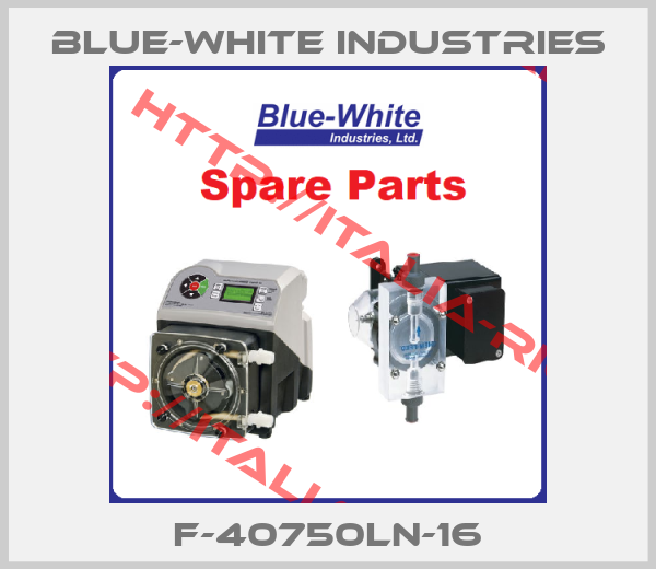BLUE-WHITE Industries-F-40750LN-16