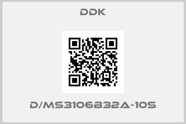 DDK-D/MS3106B32A-10S
