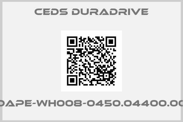 Ceds Duradrive-DAPE-WH008-0450.04400.00