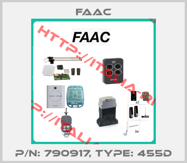 FAAC-P/N: 790917, Type: 455D