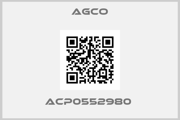 AGCO-ACP0552980 