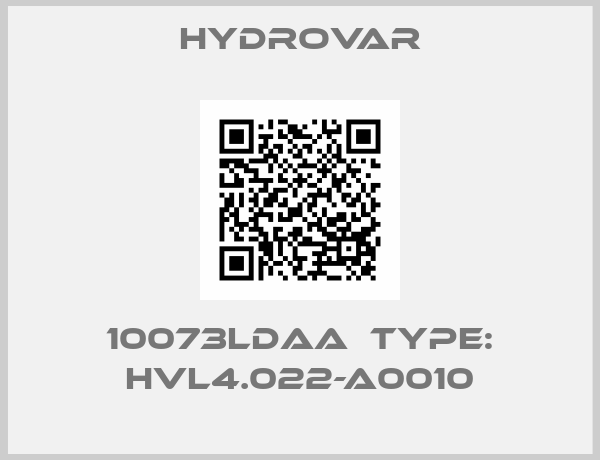 HYDROVAR-10073LDAA  Type: HVL4.022-A0010