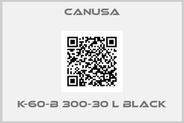 CANUSA-K-60-B 300-30 L black