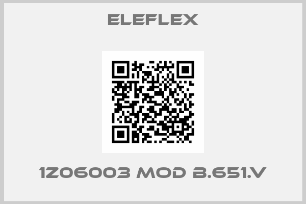 Eleflex-1Z06003 mod B.651.V