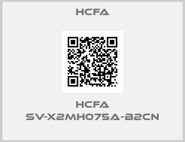 HCFA-HCFA SV-X2MH075A-B2CN