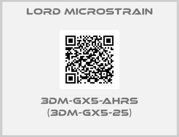 LORD MicroStrain-3DM-GX5-AHRS (3DM-GX5-25)
