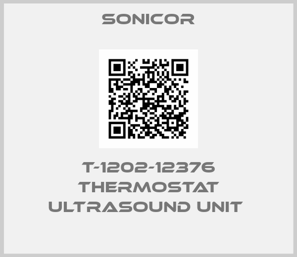 Sonicor-T-1202-12376 THERMOSTAT ULTRASOUND UNIT 