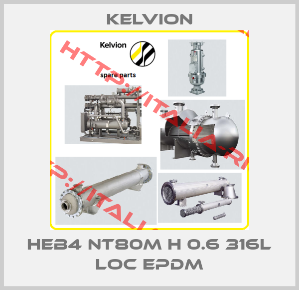 Kelvion-HEB4 NT80M H 0.6 316L LOC EPDM