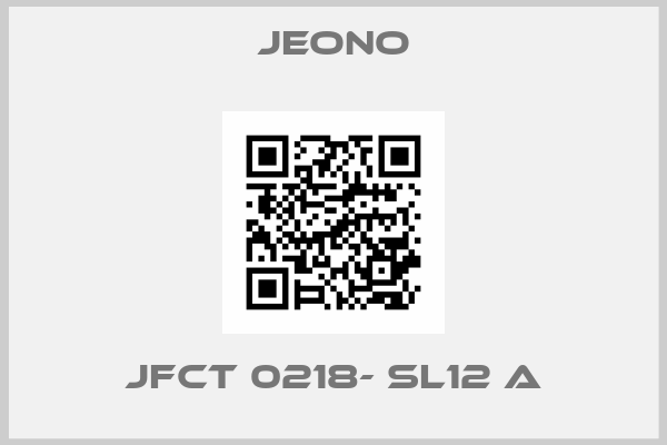 JEONO-JFCT 0218- SL12 A
