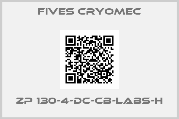 Fives Cryomec-ZP 130-4-DC-CB-LABS-H