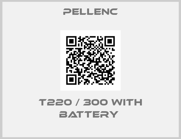 Pellenc-T220 / 300 with battery 