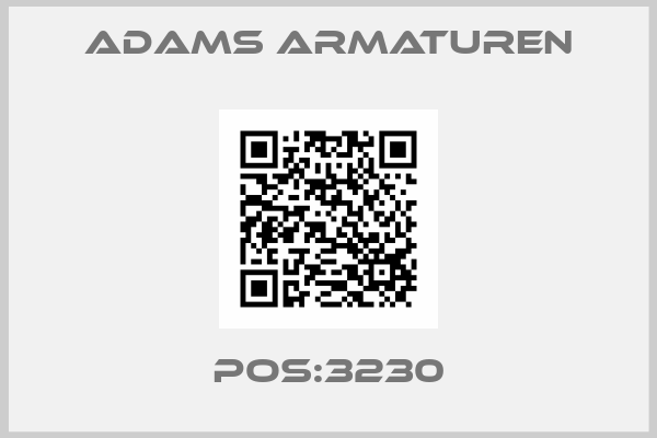 Adams Armaturen-POS:3230