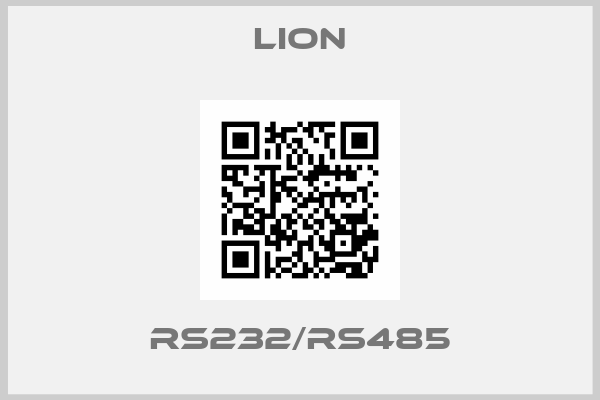 LION-RS232/RS485