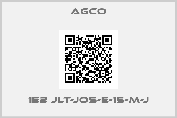 AGCO-1E2 JLT-JOS-E-15-M-J