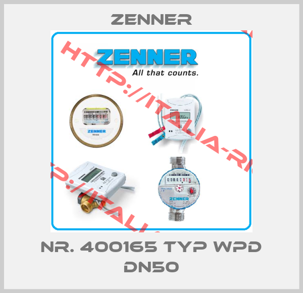 Zenner-Nr. 400165 Typ WPD DN50