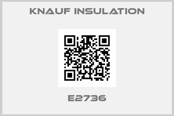 Knauf Insulation-E2736