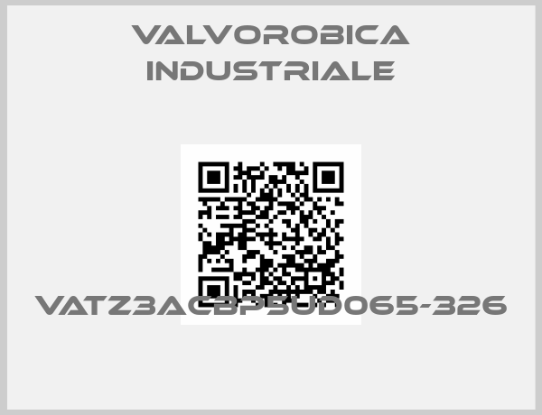 Valvorobica industriale-VATZ3ACBP5UD065-326