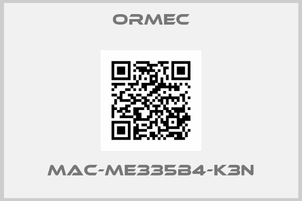 Ormec-MAC-ME335B4-K3N